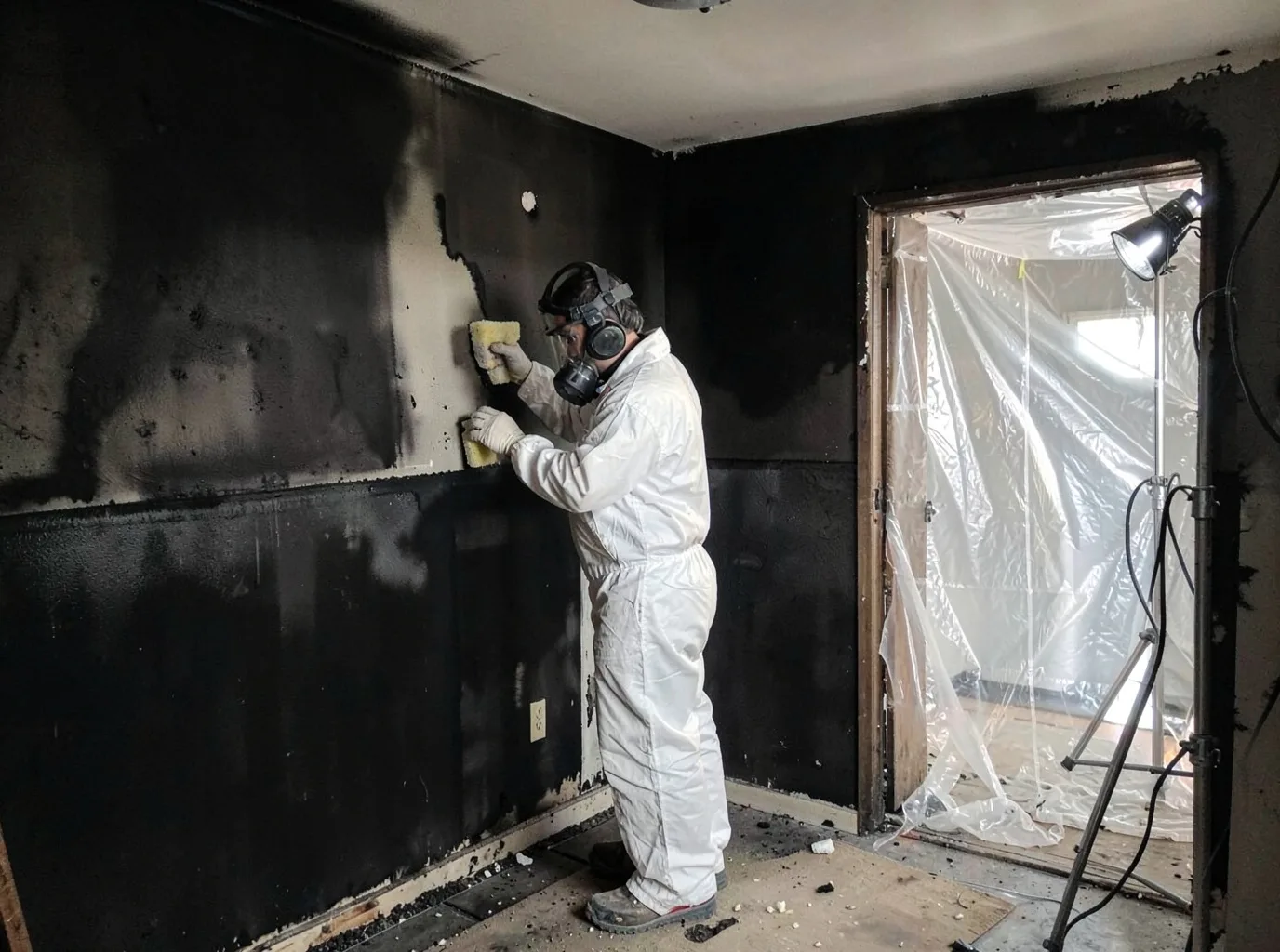 Fire Damage Restoration company in Meriden, WY